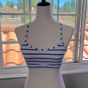 Lululemon sports bra stripes
